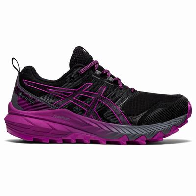 Női Asics Gel-Trabuco 9 G-TX Terepfutó Cipő AS0564387 Fekete/Lila